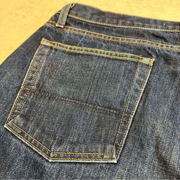 VINCE Button Fly Modern Slim Straight Leg Denim Jean, size 34. - Picture 6 of 12